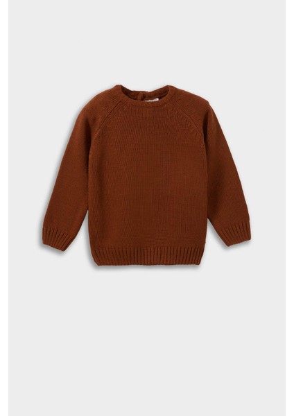 Erkek Bebek Bisiklet Yaka Triko Kazak F2408A525WN