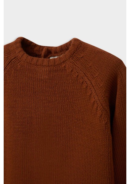 Erkek Bebek Bisiklet Yaka Triko Kazak F2408A525WN fiyatları