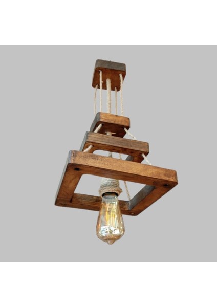 Kahverengi Ahşap Zarif Avize, Şık ve Doğal Dekorasyon Için Ideal Seçim fiyatları