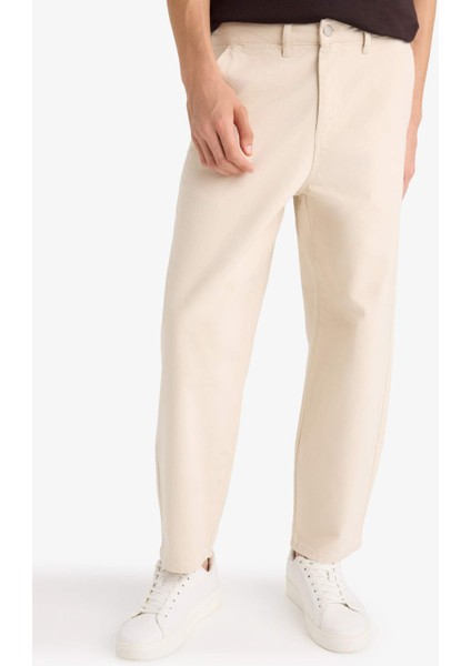 %100 Pamuk Tapered Wide Leg Fit Geniş Paça Jean Pantolon F8365AX25AU indirimleri