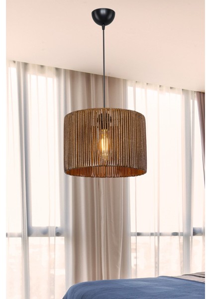 Kahverengi Silindir Sarkıt, Çok Amaçlı ve Şık Iç Mekan Aydınlatması