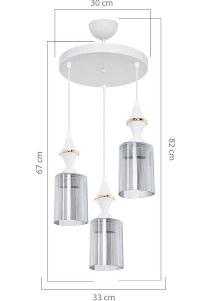 Beyaz 3'lü Üçgen Karo Dekoratif Zemin ve Aydınlatma Seti fiyatları