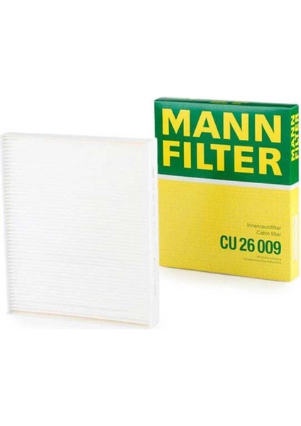 Uzmanparça Skoda Octavia 1.6 Tdı Mann Polen Filtresi 2013-2019