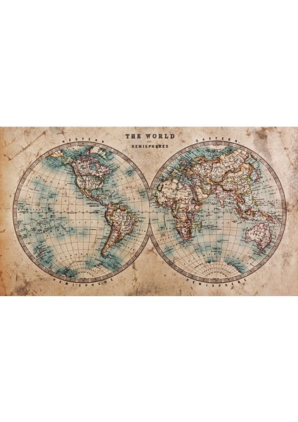 Yapışkanlı 3D Dünya Haritası Duvar Dekoru, Beyaz Renk fiyatları