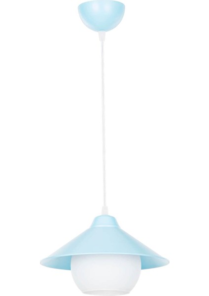 Mavi Ufo Tasarım Sarkıt Işıklandırma, Şık ve Modern Ev Dekoru Için Ideal Seçim