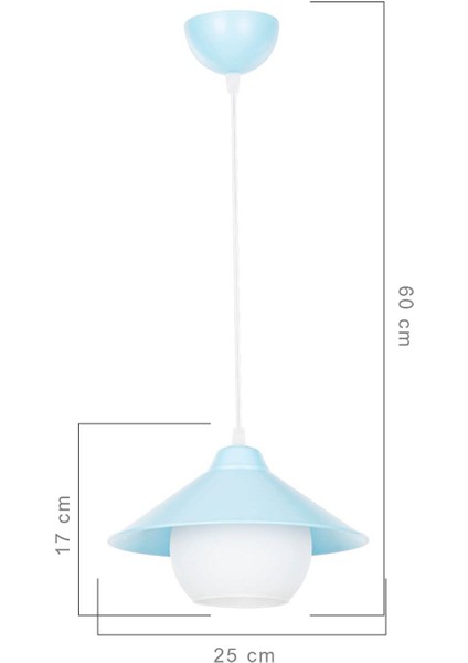 Mavi Ufo Tasarım Sarkıt Işıklandırma, Şık ve Modern Ev Dekoru Için Ideal Seçim fiyatları