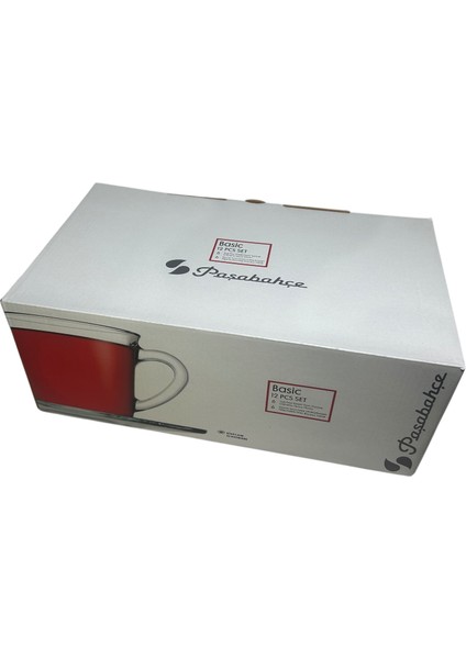 Basic Çay Fincan Seti 12 Parça 190 cc