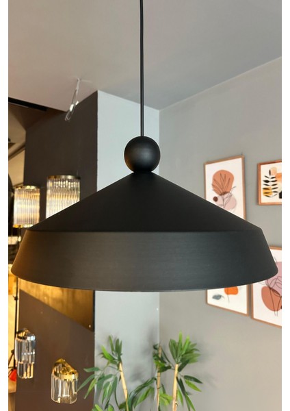 Şık Siyah Boncuk Sarkıt Lamba, Restoran, Cafe ve Salon Için Modern Aydınlatma modelleri