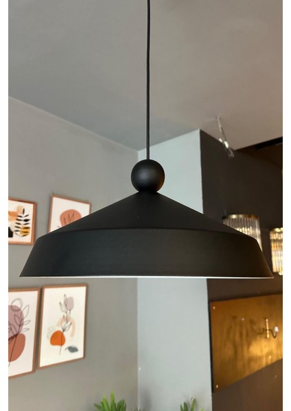 Şık Siyah Boncuk Sarkıt Lamba, Restoran, Cafe ve Salon Için Modern Aydınlatma indirimleri