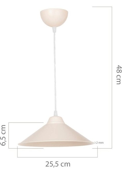 Şık Bej Tekli Sarkıt Işık Lamba Dekorasyon Aydınlatma fırsatları