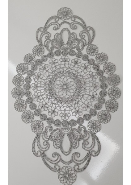 Papatya Desenli Anglez Kordon 3'lü Takım Gri Renk fırsatları