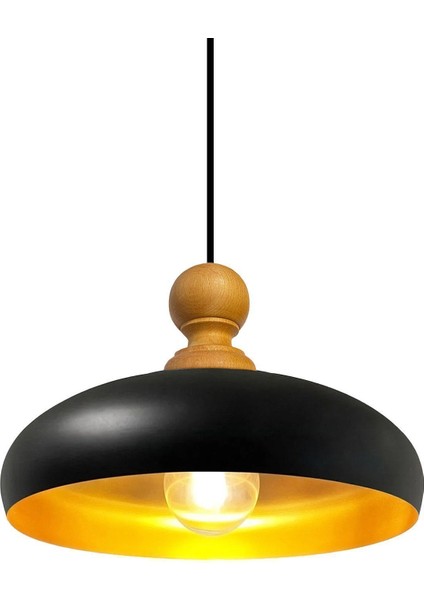 Şık Siyah Sarkıt Ahşap Avize Iç Mekan Aydınlatma Dekorasyon fiyatları