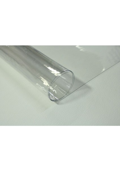Şeffaf Pvc Masa Örtüsü, 0.25MM Ince ve Dayanıklı, Şık Beyaz Tasarım fiyatları