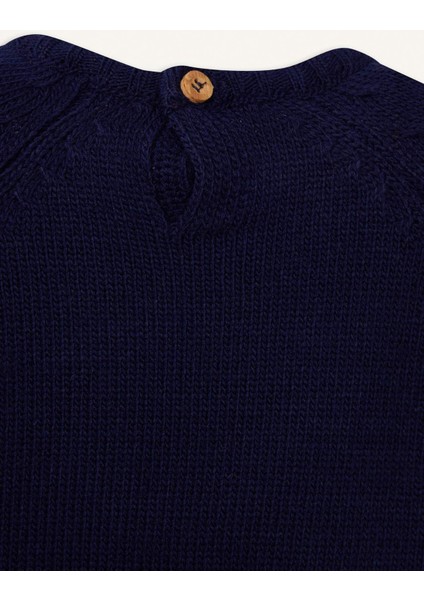 Erkek Bebek Bisiklet Yaka Triko Kazak F2408A525WN fiyatları