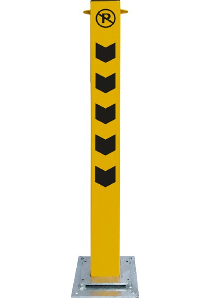Kilitli Park Bariyeri - Tak Çıkar Tabanlı-75 cm
