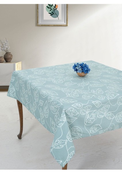 Yeşil Cotton Collection Döşemelik Masa Örtüsü, Şık ve Zarif Tasarım ile Evinize Güzellik Katın