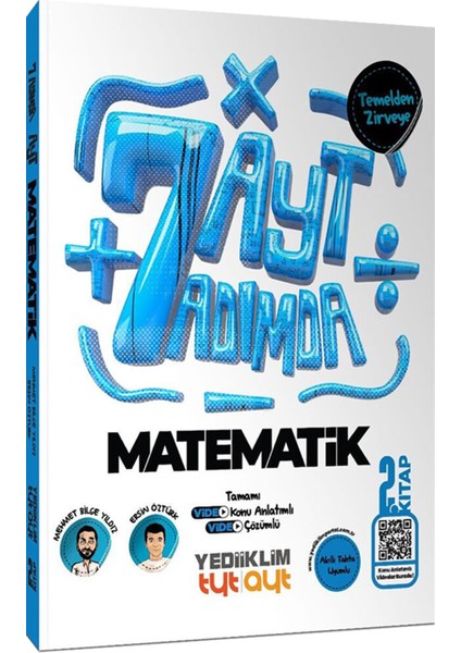 Ayt Yedi Adımda Temelden Zirveye Matematik Video Konu Anlatımlı-Video Çözümlü 1.2.kitap-Dil Bilgisi fırsatları