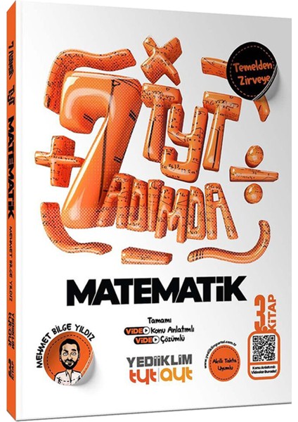 Tyt-Ayt Yedi Adımda Temelden Zirveye Matematik Video Konu Anlatımlı ve Video Çözümlü Soru Bankası indirimleri