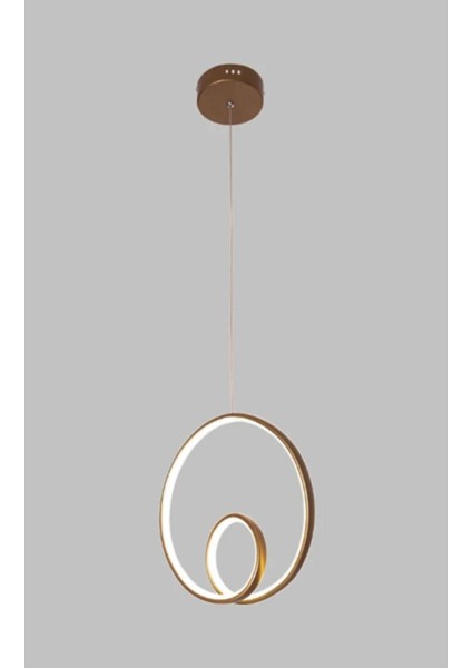 Renkli Halka Içi Halka Tasarım, Şık ve Parlak Takı Parçası