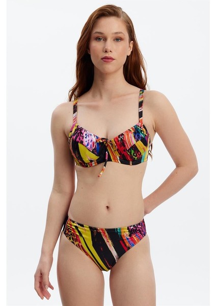 Kahve Kadın Bikini Üst LRN23YMM8513