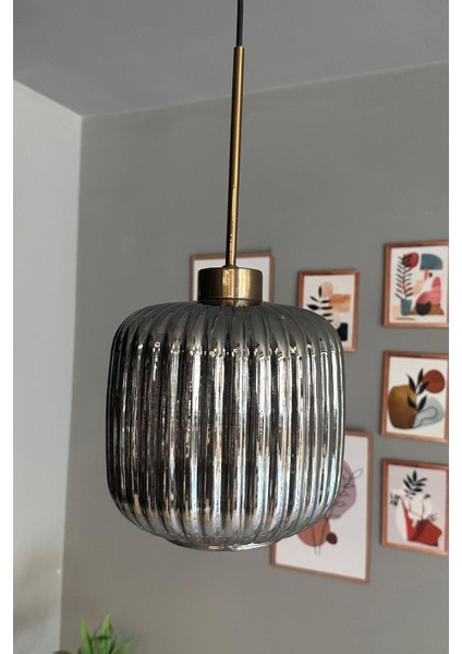 Cam Füme Sarkıt Avize, Retro Stil, Restoran ve Salon Aydınlatması indirimleri