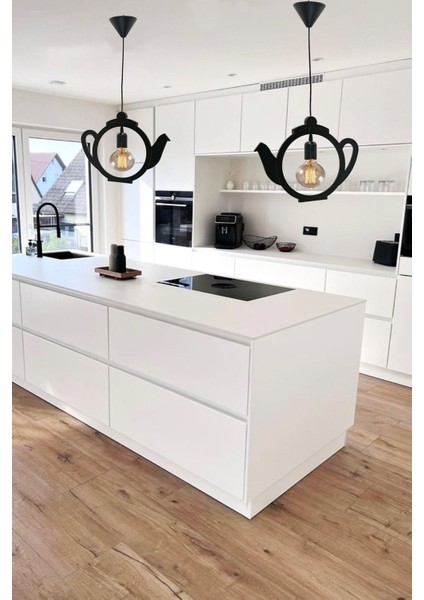 Modern Siyah Sarkıt Avize, Şık ve Zarif Ofis, Cafe ve Restoran Dekoru Için Ideal indirimleri