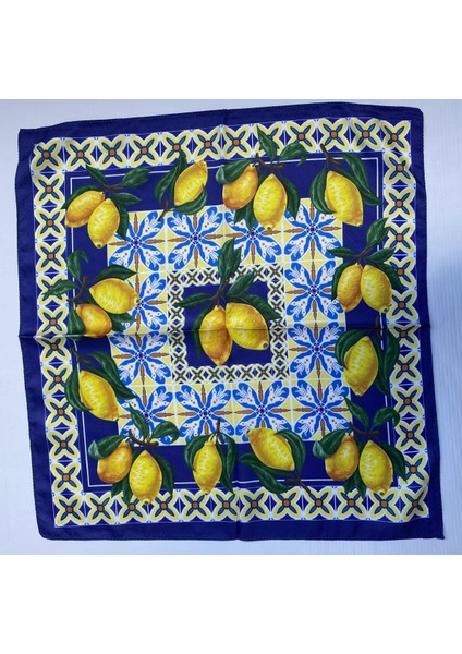 Zelayn Eşarp Limon Desenli Fular fiyatları