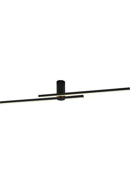 Modern Siyah Çubuklu Armatür, Şık ve Şık Aydınlatma Parçası