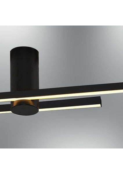 Modern Siyah Çubuklu Armatür, Şık ve Şık Aydınlatma Parçası fırsatları