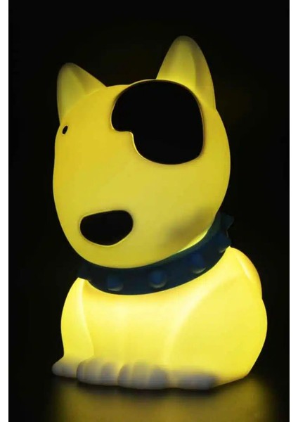 Bebek ve Çocuk Odası Için Yumuşak Silikon Köpek Gece Lambası, Huzurlu Uyku Sağlar