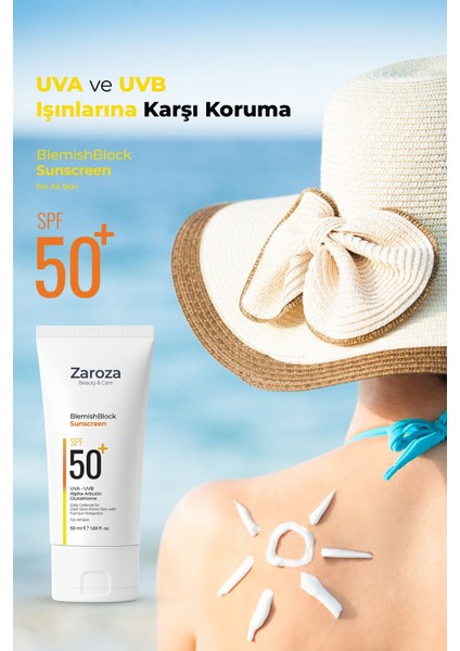 BlemishBlock Güneş Kremi SPF50+ Lekeli Ciltler İçin 50 ml Hafif Yapılı fırsatları