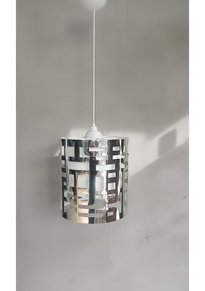 Şık Gümüş Tekli Avize ile Modern ve Zarif Dekorasyon Çözümü fiyatları