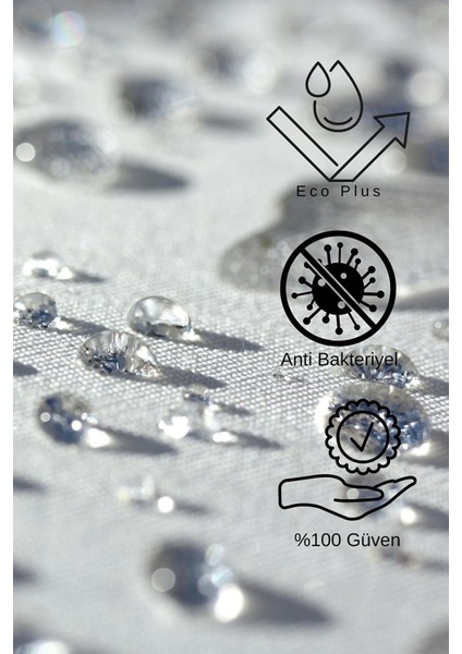 Yumuşak Microfiber Sıvı Geçirmez 4 Köşe Lastikli Yatak Koruyucu Alez 100X200-180X200 fiyatları