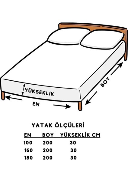 Yumuşak Microfiber Sıvı Geçirmez 4 Köşe Lastikli Yatak Koruyucu Alez 100X200-180X200 modelleri