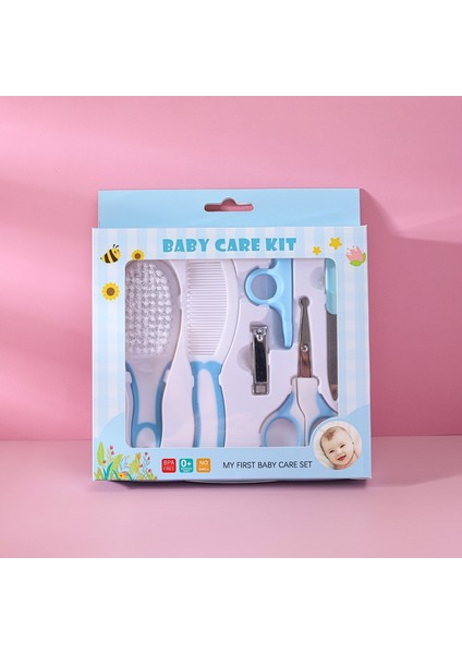 Bakım ve Temizlik 6'lı Set Tırnak Makası Kombinasyon Seti Emniyet Tarağı Hediye Kutusu (Yurt Dışından)