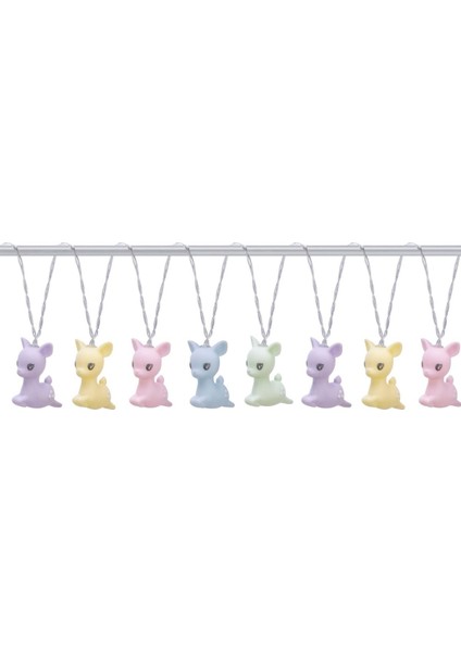 Bej Renkli Ledli Zincir Gece Lambası, Sıcak Atmosfer Sağlar