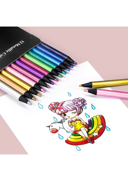 12 Renk Renkli Yaratıcı Grafiti Boya Fırçası Seti (Yurt Dışından) fiyatları