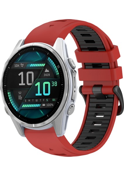Garmin Fenix ​​8 Amoled 43MM Için Silikon Saat Bandı (Yurt Dışından)