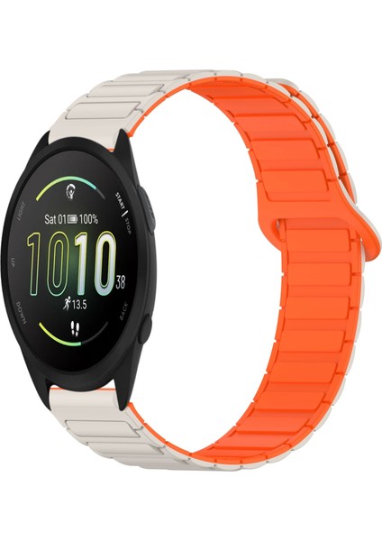 Garmin Forerunner 165 Için Manyetik Silikon Kayış (Yurt Dışından)