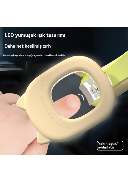 LED Aydınlatma ile Parlayan Paslanmaz Çelik Anti-Sıçrama Tırnak Makası (Yurt Dışından) modelleri