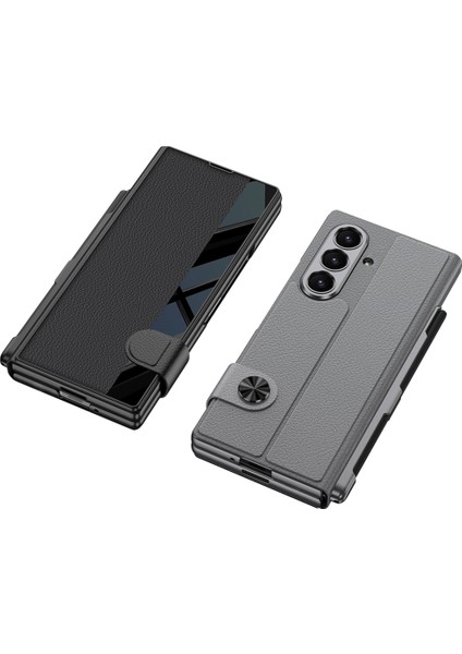 Samsung Galaxy Z Fold 7 Kılıf Kamera Korumalı Aynalı Kalem Bölmeli Kapak fırsatları