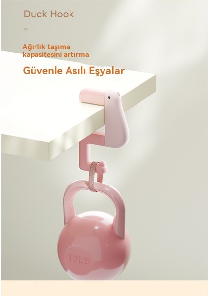 Sevimli Sevimli Düşünce Ördek Ayarlanabilir Masaüstü Kanca (Yurt Dışından) modelleri