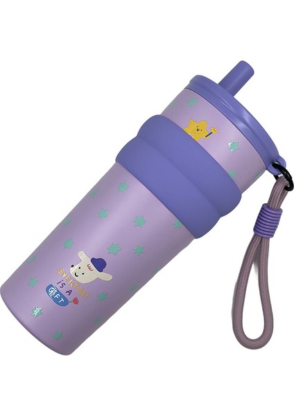 Büyük Kapasiteli Taşınabilir Eşlik Eden Termos Bardak (Yurt Dışından)