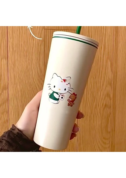 T Basit Termos Bardak Yüksek Yüz Değeri Taşınabilir Içecek Bardağı (Yurt Dışından) modelleri