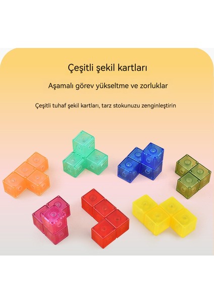 Manyetik Küp Yapı Taşı Geometrik Küp Oyuncak (Yurt Dışından) fiyatları