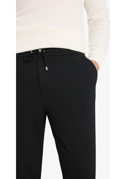 Jogger Fit Beli Bağcıklı Lastikli Esnek Kumaş Cepli Duble Paça Pantolon Y2651AZ25AU