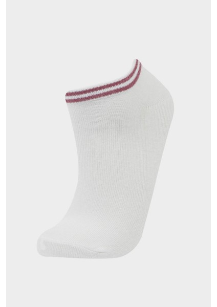 Kadın 5'li Pamuklu Patik Çorap F5630AXNS indirimleri