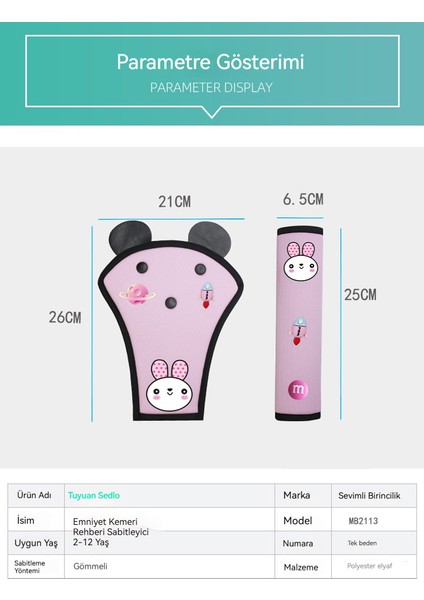 Koltuk Omuz Kılıfı Sabitleyici Emniyet Kemeri Koruyucu Kapak Araba Çocuk Emniyet Kemeri (Yurt Dışından) fiyatları