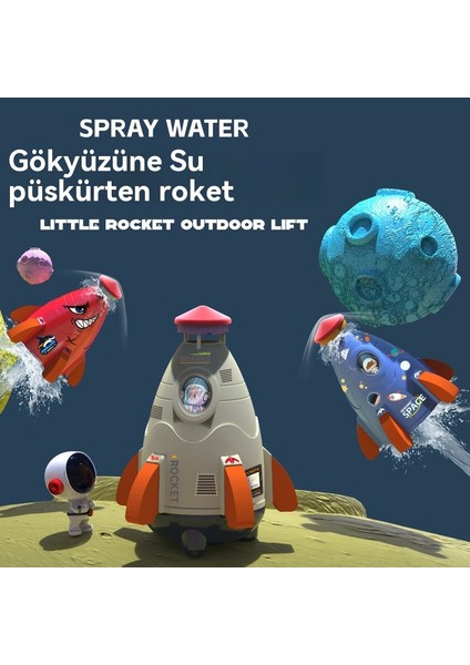 Uçan Su Spreyi Roket Su Oyuncakları (Yurt Dışından) indirimleri
