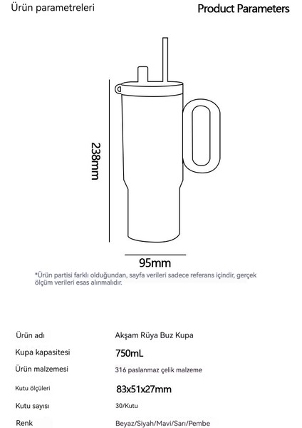 Yüksek Yüzlü Buz Arabası Su Bardağı (Yurt Dışından) fiyatları